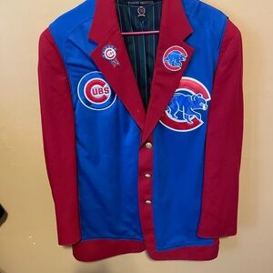 Tommy Hilfiger Red and Blue Cubs Blazer